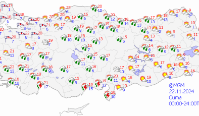 Meteoroloji uyardı: kuvvetli yağışlar yolda