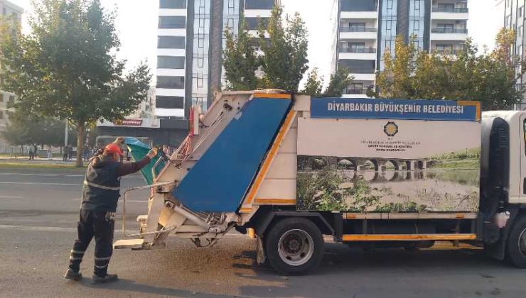 Diyarbakır’da çöp toplama saatleri güncellendi