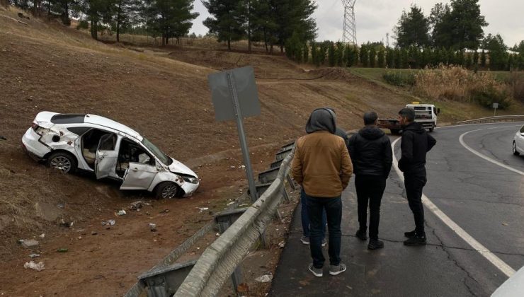 Diyarbakır’da hasta ziyaretinde kaza: 3 yaralı