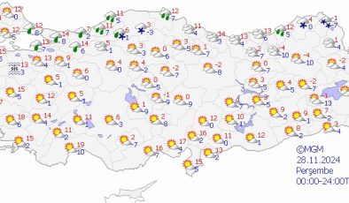 Diyarbakır’da hava açık: 9 derece