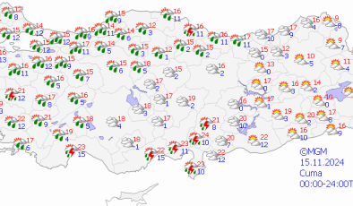 Diyarbakır’da hava sıcaklığı 19 dereceyi bulacak