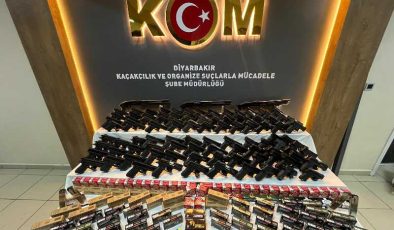 Diyarbakır’da kaçak silah operasyonu: 2 tutuklama