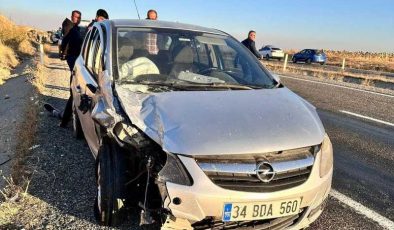Diyarbakır’da hayvana çarpmamak isterken kaza: 5 yaralı