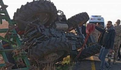 Diyarbakır’da traktör kazası: Sürücü hayatını kaybetti