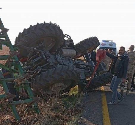 Diyarbakır’da traktör kazası: Sürücü hayatını kaybetti