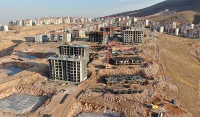 Elazığ’da 608 deprem konutu hızla yükseliyor