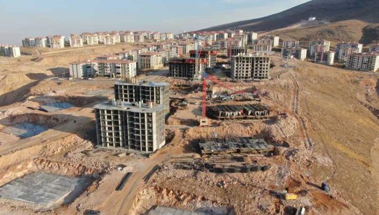 Elazığ’da 608 deprem konutu hızla yükseliyor