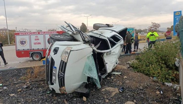 Elazığ’da kazada ağır yaralanan genç kurtarılamadı