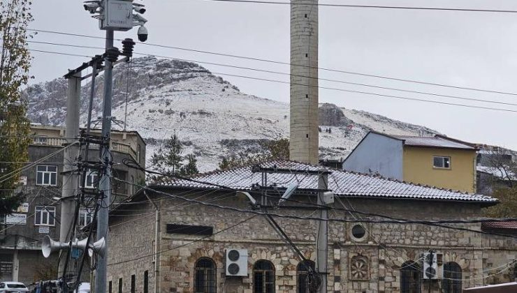 Ergani’de mevsimin ilk karı etkili oldu