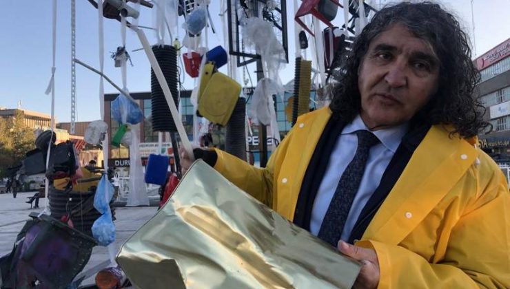 Erzincan’da profesörden çevre kirliliğine sıra dışı tepki