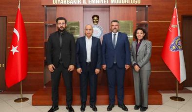 GGC’den Diyarbakır Emniyet Müdürü Kaya’ya önemli ziyaret