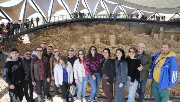 Göbeklitepe ara tatilde günlük 10 bin civarında ziyaretçi ağırlıyor