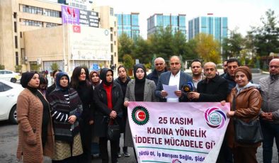 Diyarbakır’da HAK-İŞ’ten 25 Kasım’da şiddete karşı güçlü çağrı
