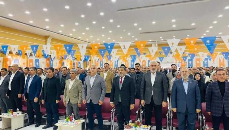 Hani ilçe kongresi şölen havasında geçti
