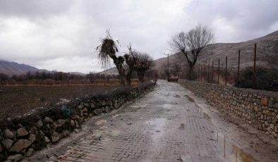 Hani ve Dicle’yi birleştiren 7,9 km parke yol hizmete açıldı