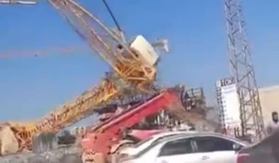 Kule vinci devrildi, operatör hayatını kaybetti