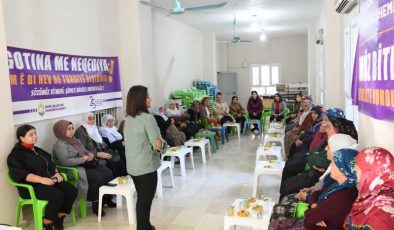 Kadına şiddete karşı Bismil’de farkındalık etkinliği düzenlendi