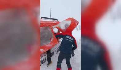 Kar esareti, Yaylada mahsur kalan 18 kişi kurtarıldı