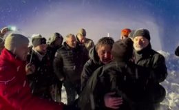 Ordu’da karda mahsur kalan 4 kişi sağ salim bulundu