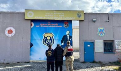 Kars’ta 28 suçtan aranan zanlı jandarma tarafından yakalandı