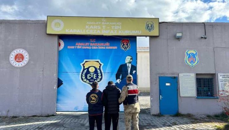 Kars’ta 28 suçtan aranan zanlı jandarma tarafından yakalandı