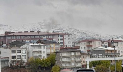 Kulp’ta yılın ilk karı yağdı