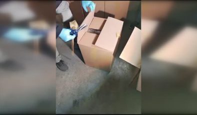 Malatya’da 7 ton kaçak tütün ele geçirildi