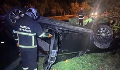 Mardin’de trafik kazası: 1’i ağır 5 yaralı