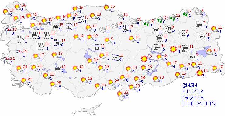 Diyarbakır’da hava açık, sıcaklık 17 derece