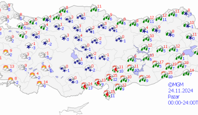 Meteoroloji’den Diyarbakır ve 3 il için sağanak yağış uyarısı