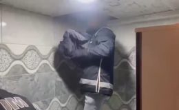 Kars’ta mimarlık ofisinde silah operasyonu