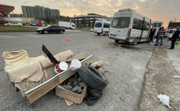Şanlıurfa’da tırla minibüsün çarpıştığı kazada 12 kişi yaralandı
