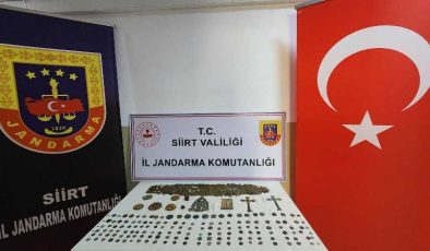 Siirt’te 3 bin 226 sikke ve obje ele geçirildi