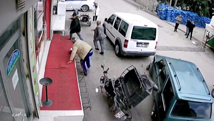 Siirt’te kontrolden çıkan araç dehşet saçtı