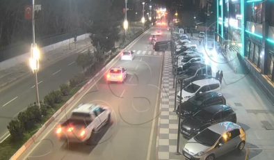 Siirt’te trafik kazaları emniyetin güvenlik kameralarında