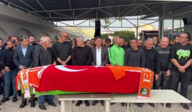 Teknik direktör Ersin Aka Hatay’da son yolculuğuna uğurlandı