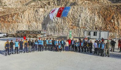 Şırnak Gabar Dağı petrol sahasında 125 personel ile tatbikat yapıldı