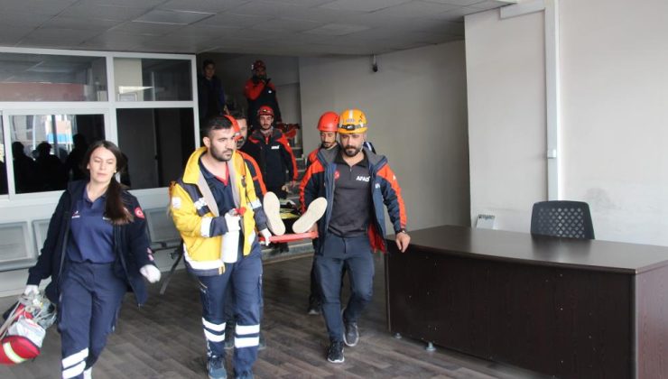 Şırnak’ta deprem tatbikatı