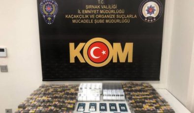 Şırnak’ta kaçakçılık operasyonunda 4 tutuklama