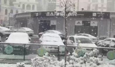 Şırnak’ta sağanak yerini kar yağışına bıraktı