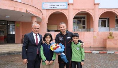 Türkiye’nin ilk astronotu Bitlis’te gençlere ilham verdi