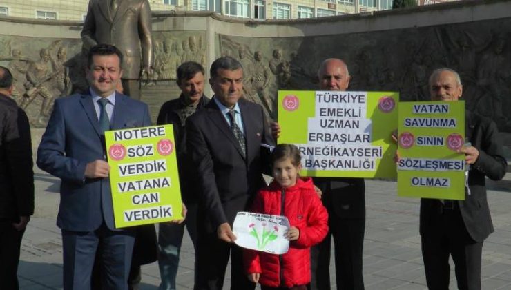 Uzman çavuşlar özlük hakları için iyileştirme talep ediyor