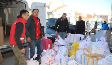 Varto’dan batıya kışlık erzak sevkiyatı başladı