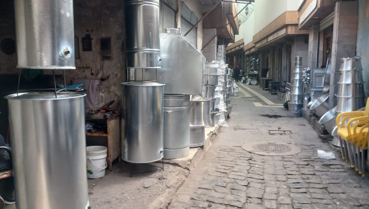 Diyarbakır’da ısıtıcılı su kazanlarına talep artıyor