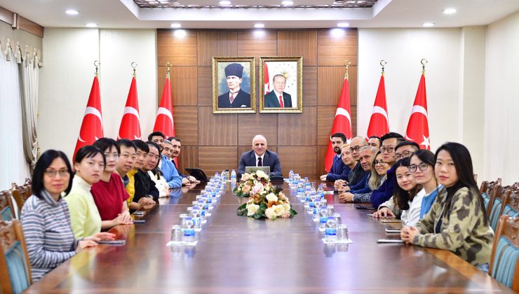 Çinli Turizm Heyeti Bölgemizi ve Valimizi Ziyaret Etti
