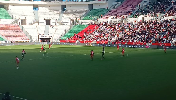 Amedspor ilk yarıyı Yılmaz ve Britt’in golleriyle önde tamamladı