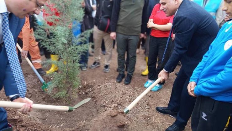 Yeşil Diyarbakır için 12 bin fidan toprakla buluştu