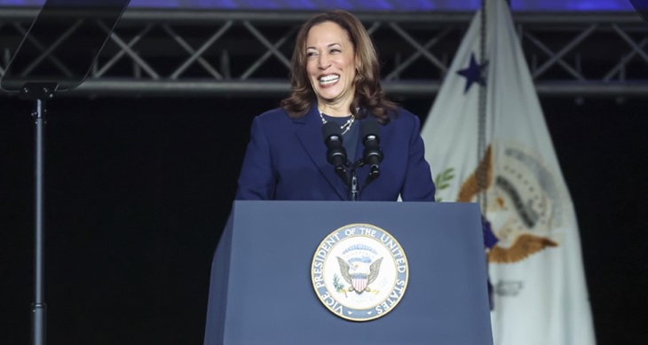 Harris’in seçim mitingi İsrail protestosu nedeniyle kesintiye uğradı