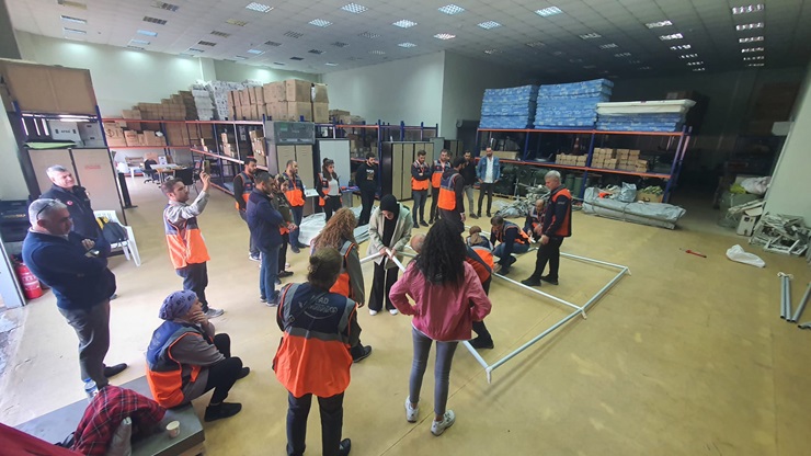 Diyarbakır’da AFAD eğitimleri bİtti.