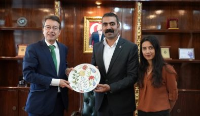 Almanya Büyükelçiliği Müsteşarı’ndan DBB’ye ziyaret